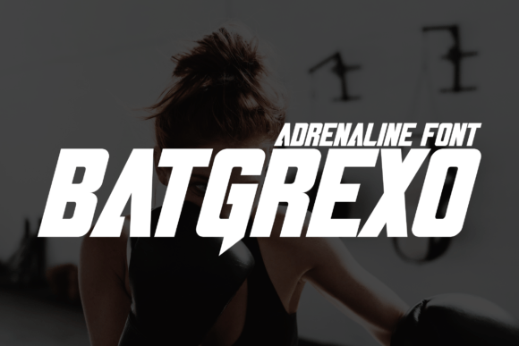 Batgrexo Font: A Modern Whimsical Display Typeface for Brands