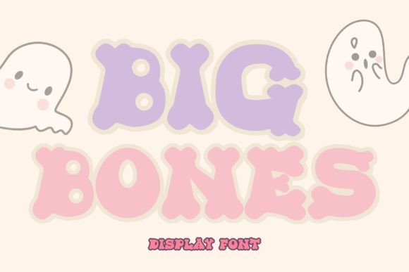 Big Bones: Groovy Retro Display Font for Web Design