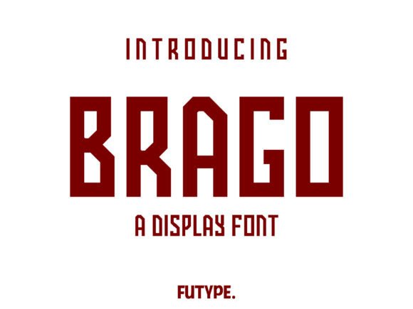 Brago: A Display Font with Athletic Energy and Editorial Grace