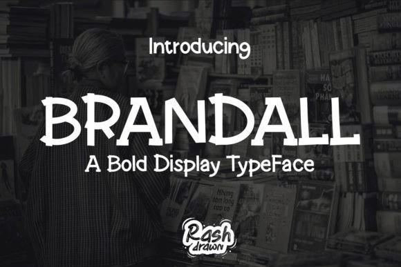 Brandall Display Font for Small Business Branding