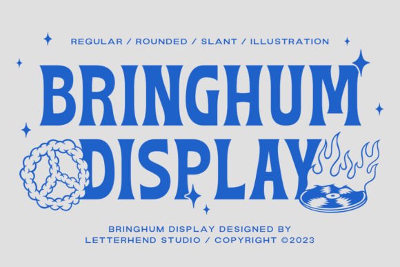 Bringhum Display Font for Bold, Nostalgic Branding