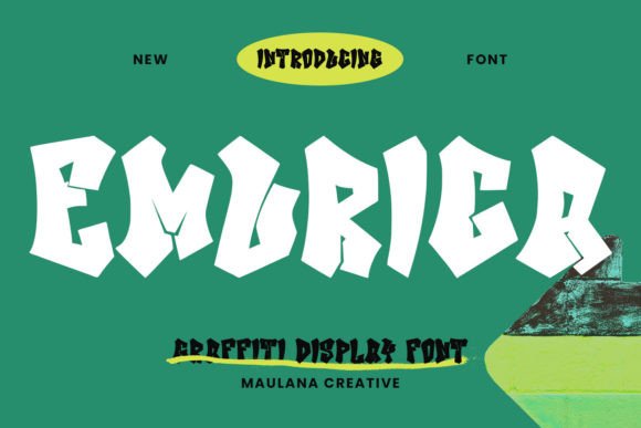 Emurica Graffiti: A Modern Display Font for Thoughtful Editorial Design