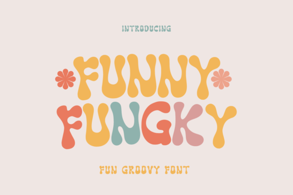 Funny Fungky: A Playful Display Font for Real Branding Projects