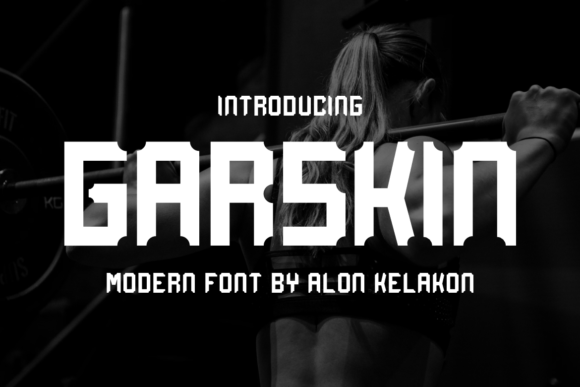 Garskin: The Bold All Caps Display Font for Modern Campaigns