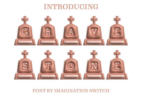 Gravestone Inflated: A Dimensional Display Font for Editors