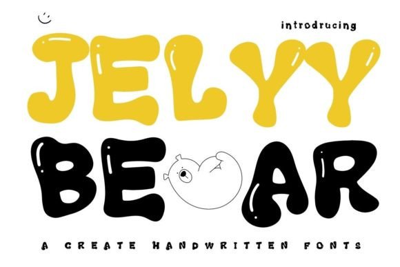 Jelly Bear Font: A Playful Display Typeface for Creative Projects