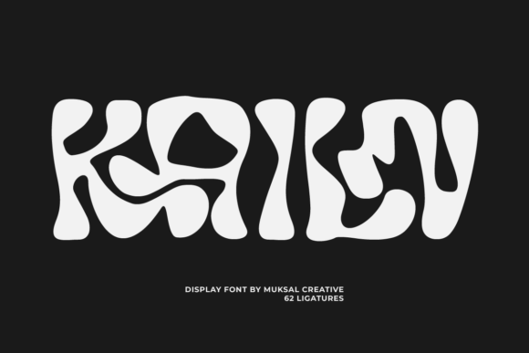 Kailn: A Quirky Sweet Display Font for Editorial Charm
