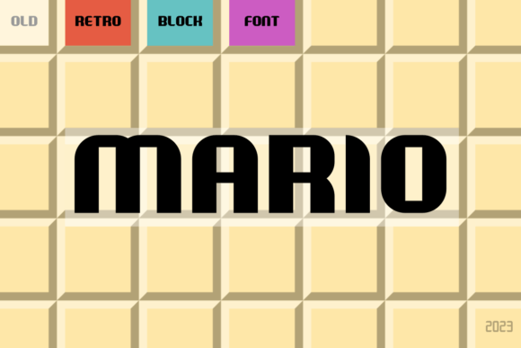 Mario Display Font for Bold, Readable Editorial Content