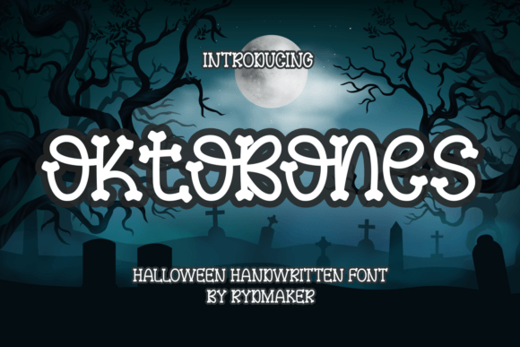 Oktobones Display Font for Small Business Branding