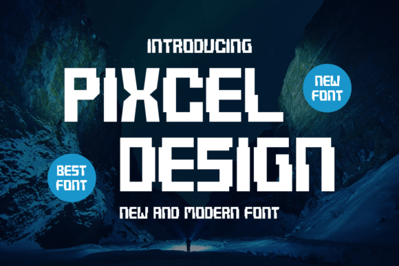 Pixcel Design: The Whimsical Display Font for Modern Campaign Designers