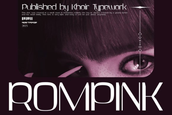 Rompink Font Review: A Maker’s Retro-Futuristic Display Typeface