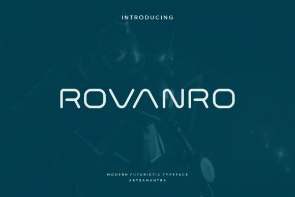 Rovanro: A Modern Display Font for Elegant Design