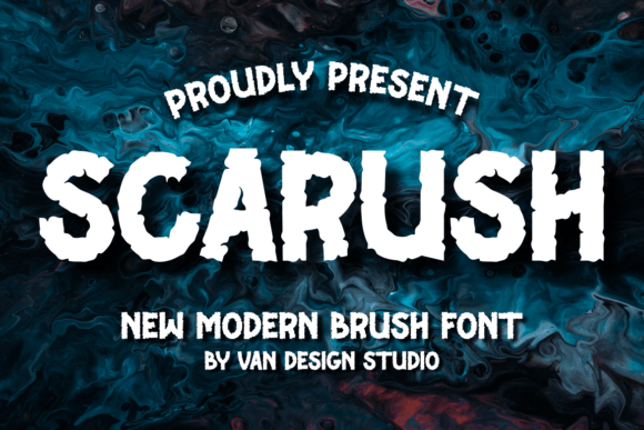 Scarush: A Quirky Display Font for Thoughtful Editorial Design