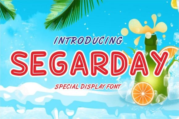 Segarday: A Fresh, Friendly Display Font for Digital Brands