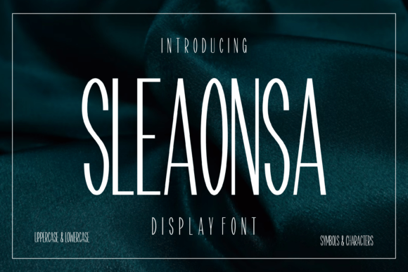 Sleaonsa: Elegant Serif Font for High-Impact Campaigns
