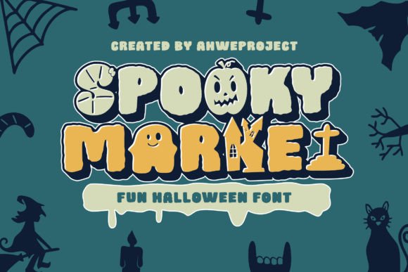 Spooky Market Font for Halloween Campaigns