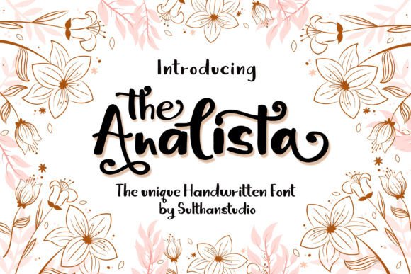 The Analista Display Font for Playful Brand Campaigns